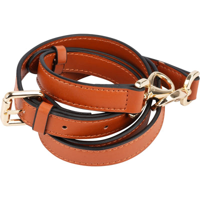 Crossbody Schulterriemen - Braun (Mittelbreit / Verstellbar)