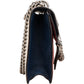 Gucci Tricolor Leather Dionysus Crystal Snake Small Crossbody Bag