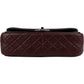 Chanel Quilted Lambskin Bicolor Jumbo Single Flap Shoulder Bag