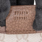 Gucci Monogram GG Vinyl Web See-Through Large Tote Travel Shoulder Handbag