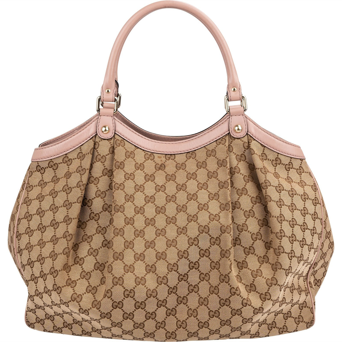 Gucci Monogram GG Canvas Sukey Hobo Shoulder Bag