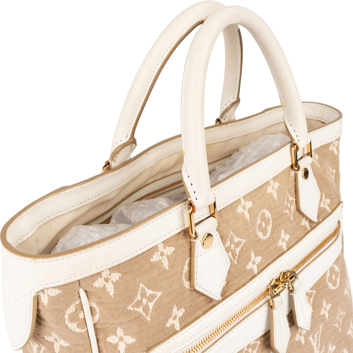 Louis Vuitton Cabas Sabbia MM aus Monogram Denim – Ansicht 3