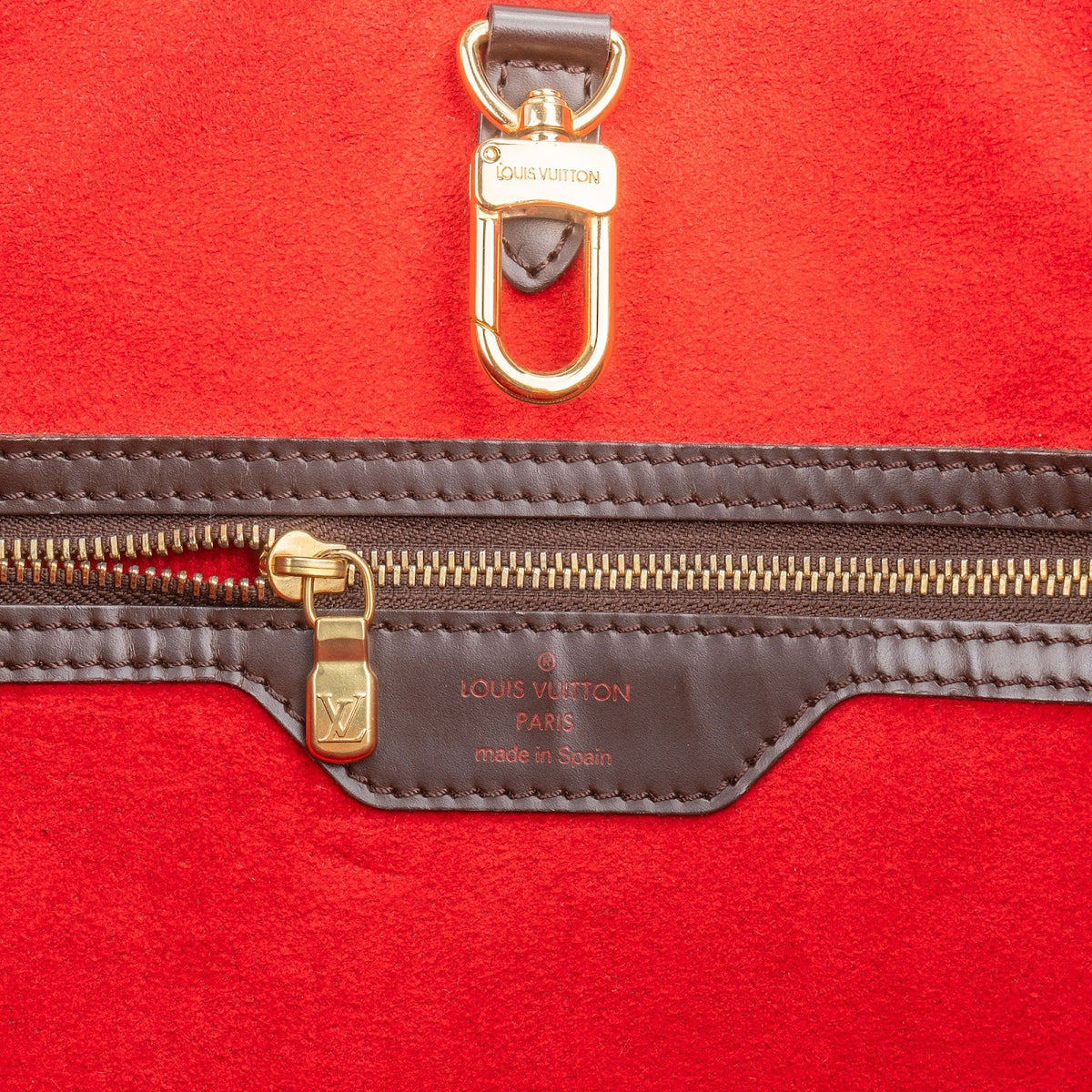 Louis Vuitton Monogram Damier Ebene Canvas Hampstead MM Shoulder Bag