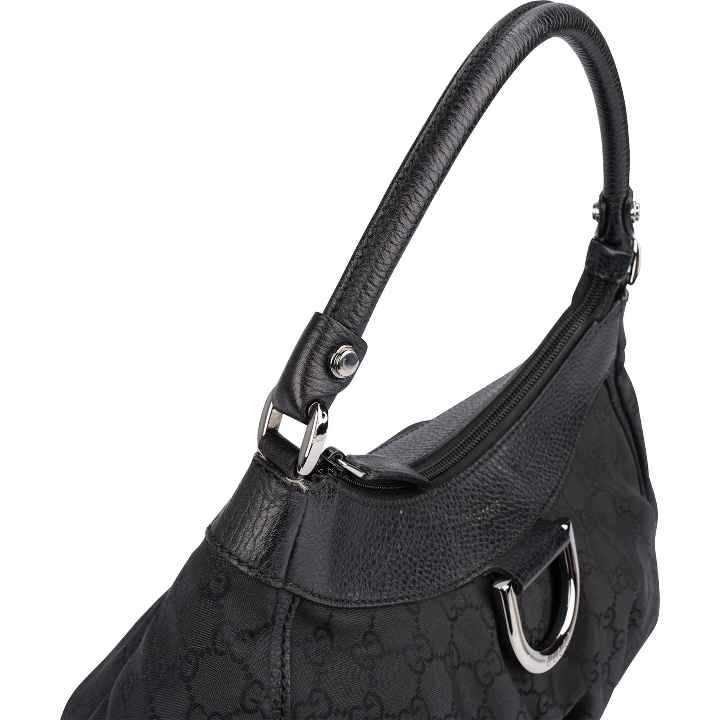 Gucci Monogram GG Abbey D-Ring Shoulder Bag
