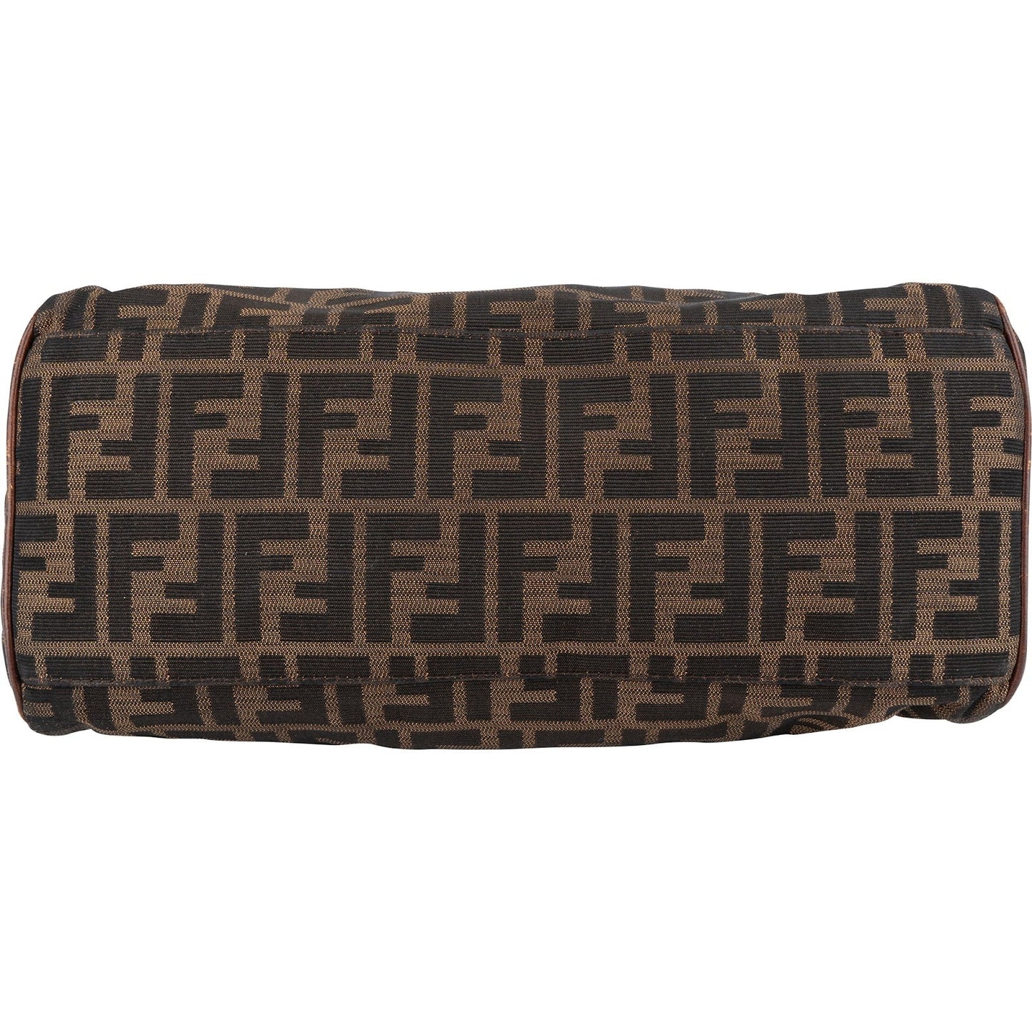 Fendi Monogram FF Zucca Canvas Villa Borghese Star Handbag