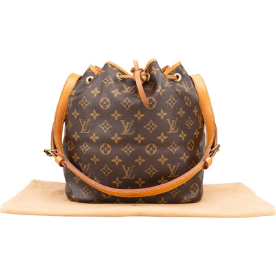 Louis Vuitton Monogram Canvas Sac Noé Petit Shoulder Bag