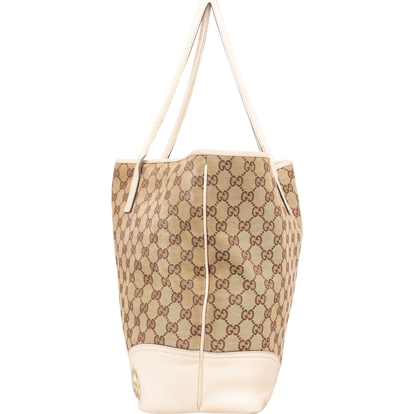Gucci Monogram GG Canvas New Britt Tote Shoulder Bag