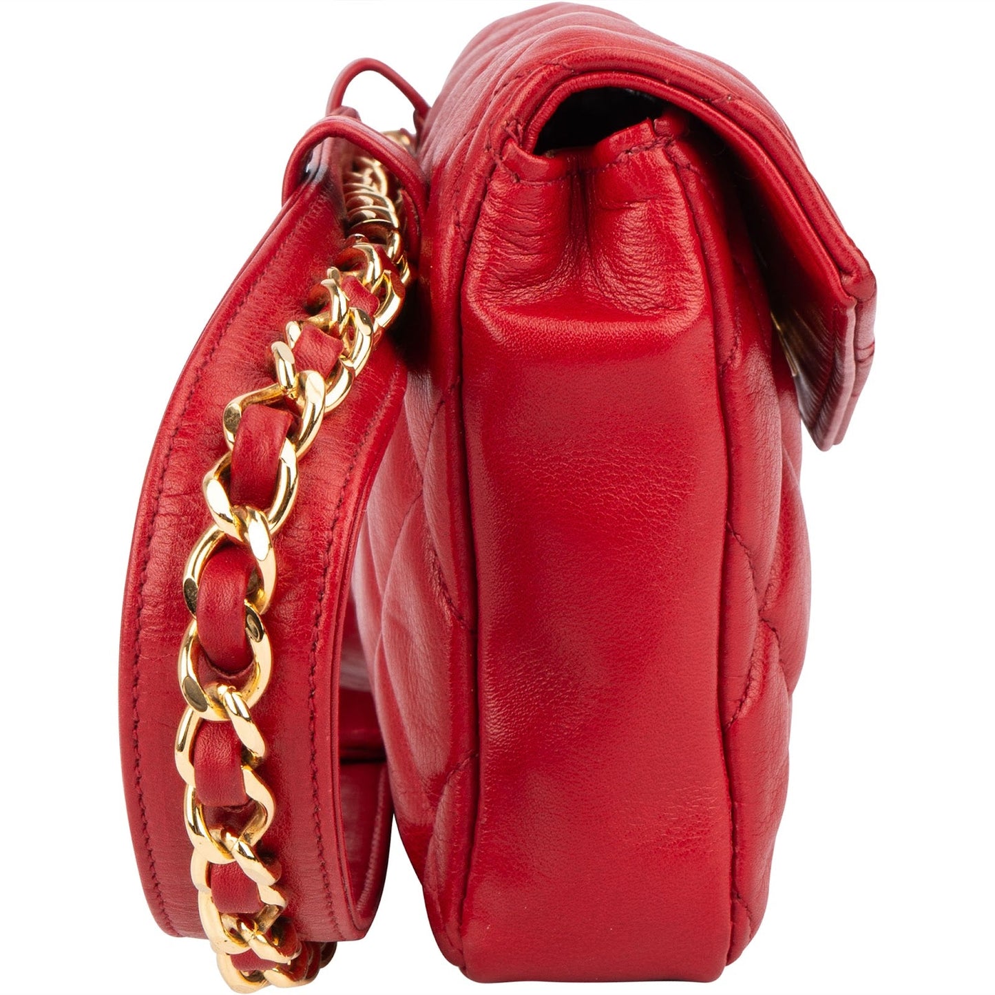 Chanel Quilted Lambskin CC Belt Crossbody Bag
