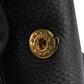 Prada Black Vitello Daino Leather Tote Handbag