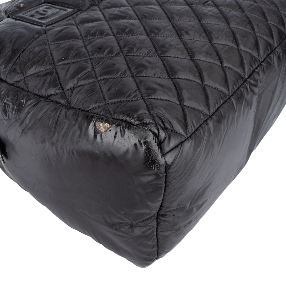 Chanel Quilted Nylon Coco Cocoon Tote Handbag