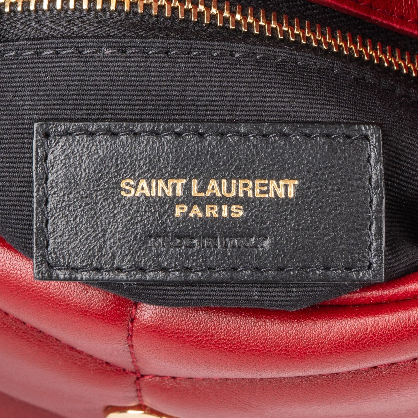 Saint Laurent Quilted Leather Small Loulou Crossbody Bag
