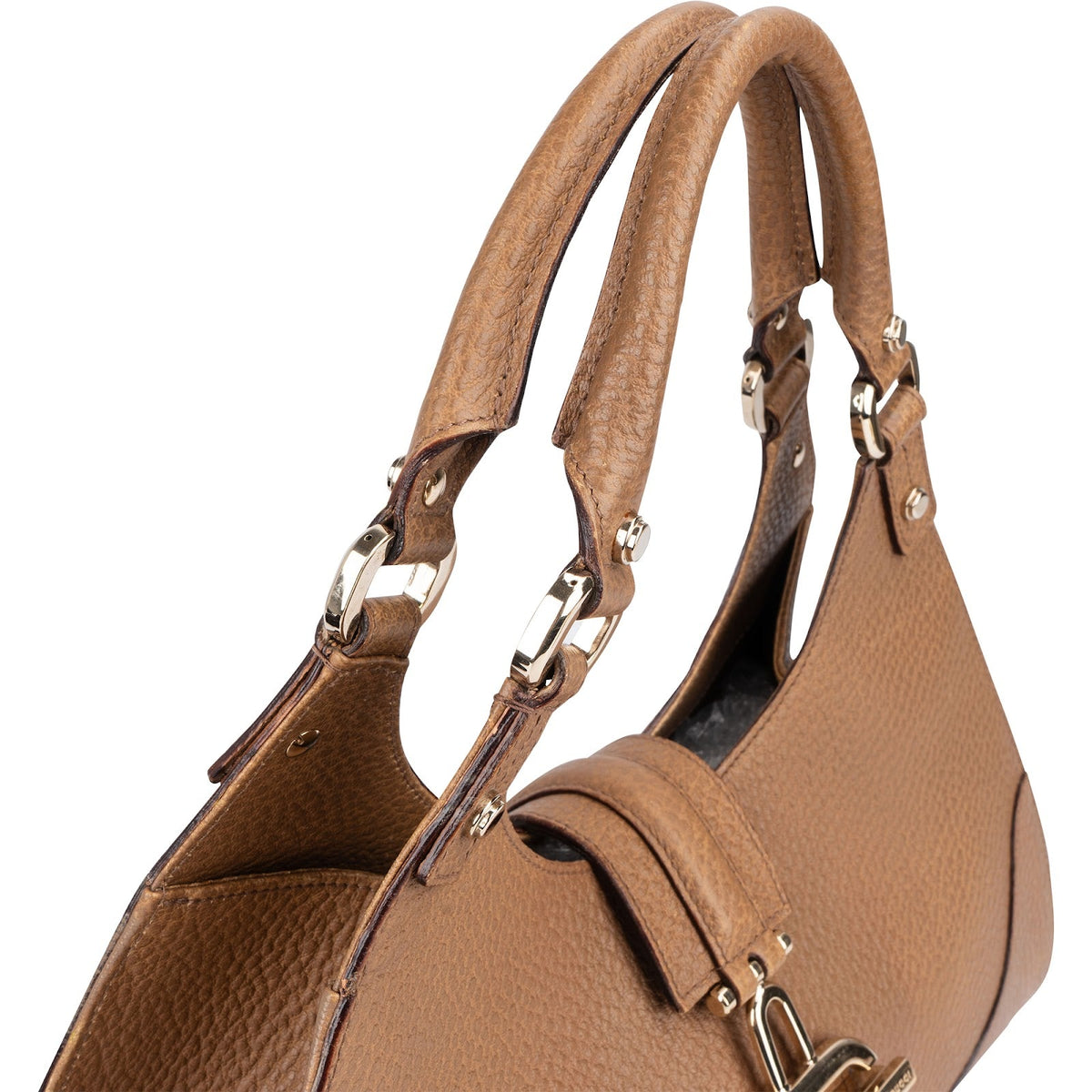 Gucci Pebbled Leather Jackie Shoulder Bag