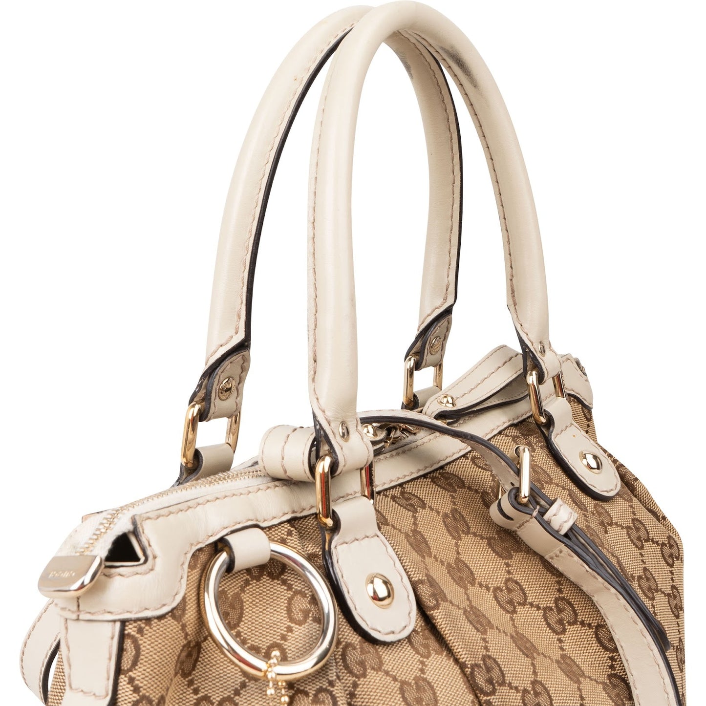 Gucci Monogram GG Canvas Sukey Tote Handbag