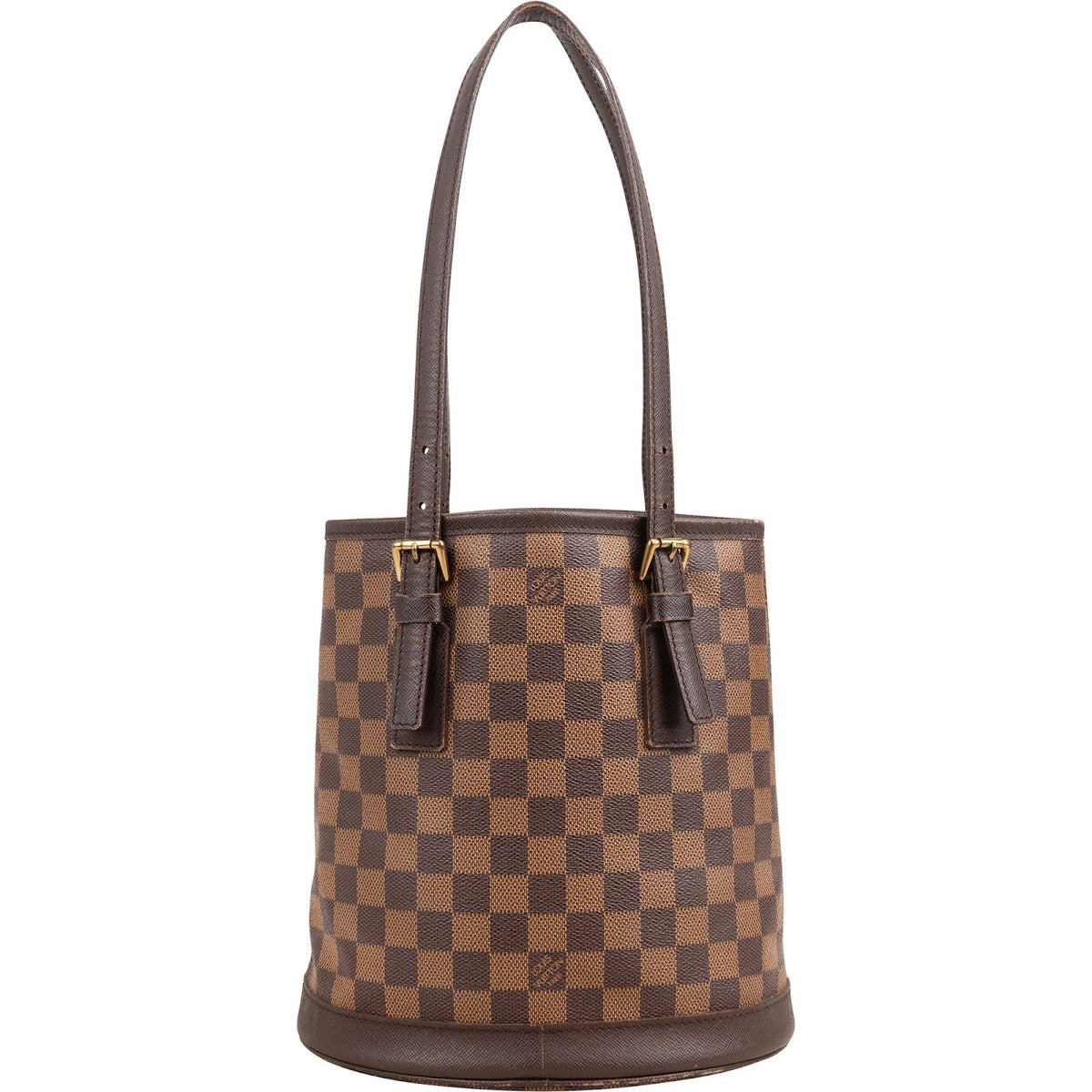 Louis Vuitton Monogram Damier Ebene Bucket PM Shoulder Bag