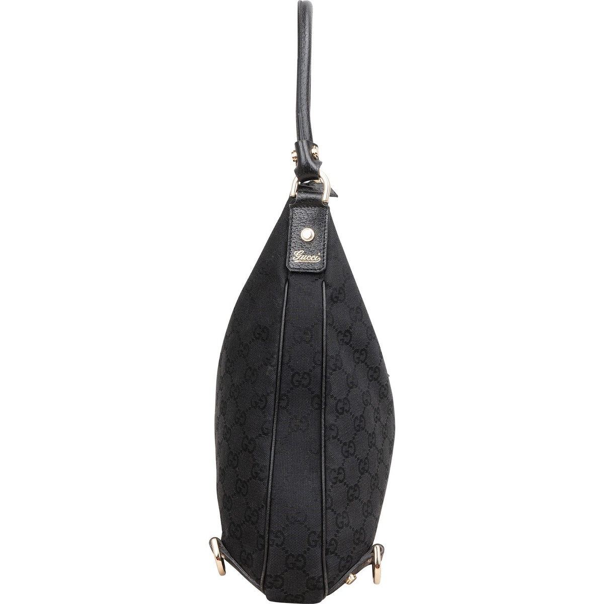Gucci Monogram GG Abbey D-Ring Hobo Shoulder Bag