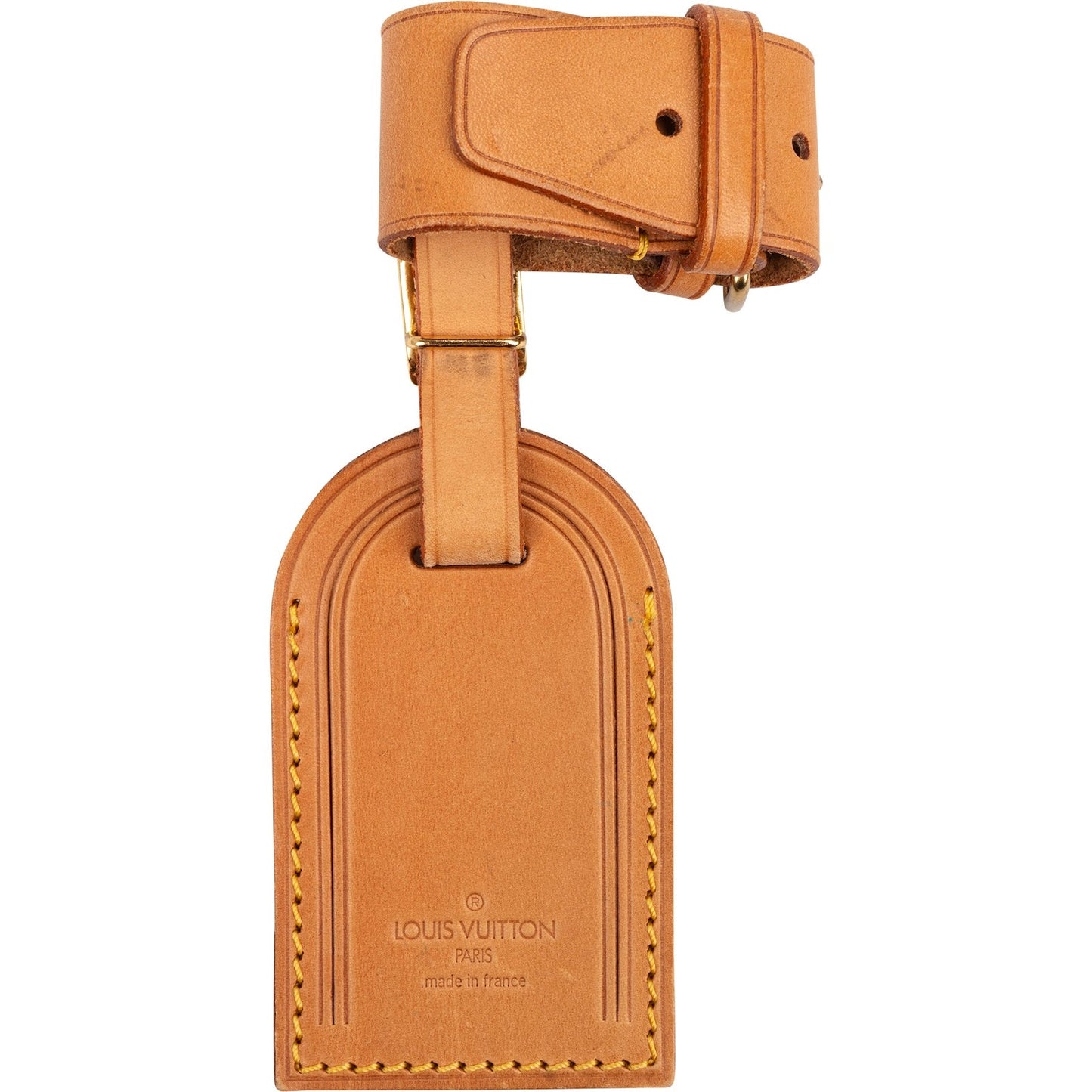 Louis Vuitton Vachetta Leather Luggage Tag Set