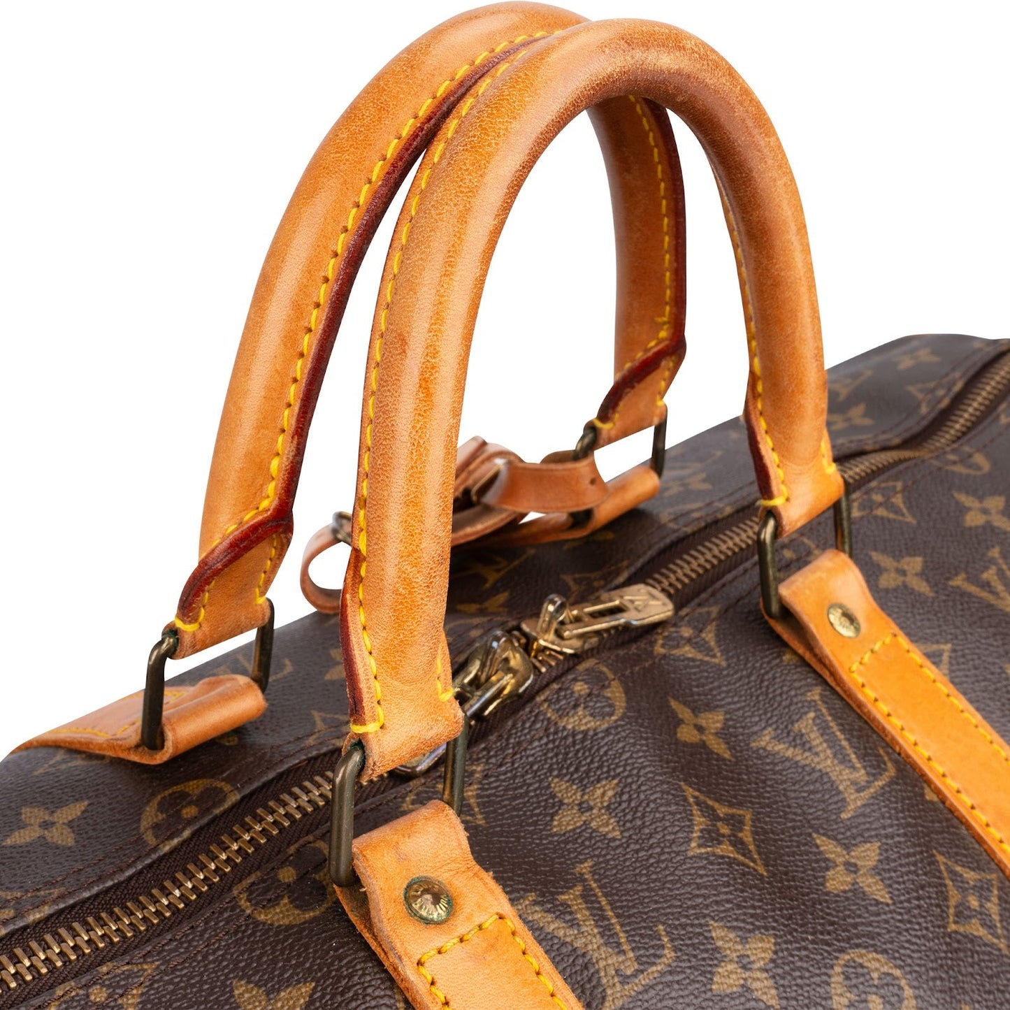 Louis Vuitton Monogram Canvas Keepall 50 Travel Bag