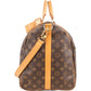 Louis Vuitton Monogram Canvas Keepall 55 Bandoulière Travel Bag