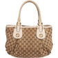 Gucci Monogram GG Canvas Tote Handbag