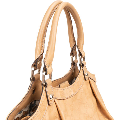 Gucci Beige Guccissima Leather Sukey Handbag