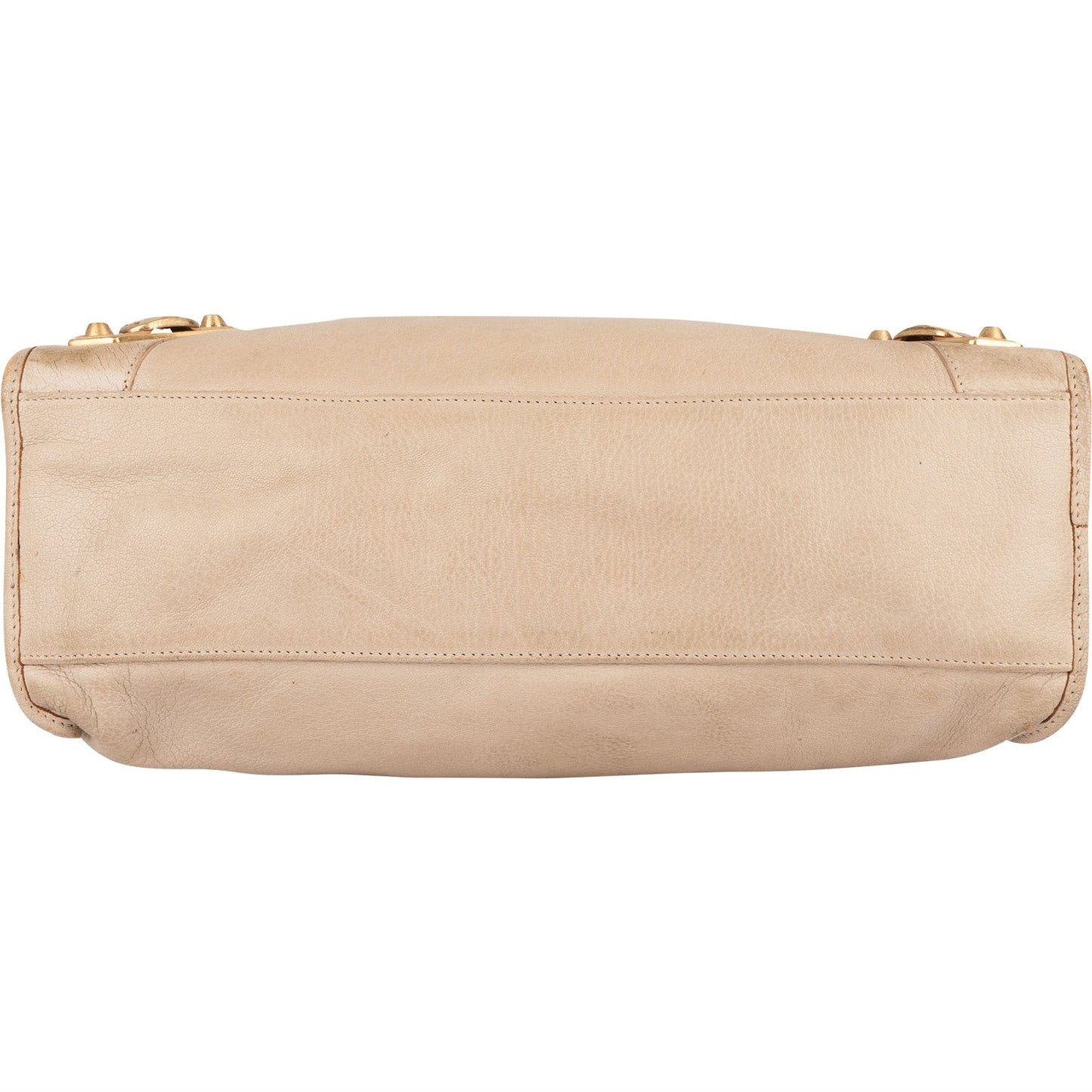 Balenciaga Beige Leather City Handbag