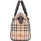 Burberry Haymarket Check Boston Handbag