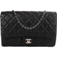Chanel Quilted Lambskin Palladium Single Flap Shoulder Bag
