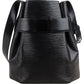 Louis Vuitton Noir Epi Leather Sac d'Epaule PM Shoulder Bag