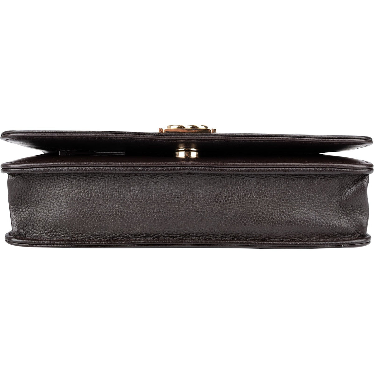 Chanel Quilted Caviar Leather Boy Wallet On Chain Crossbody Bag