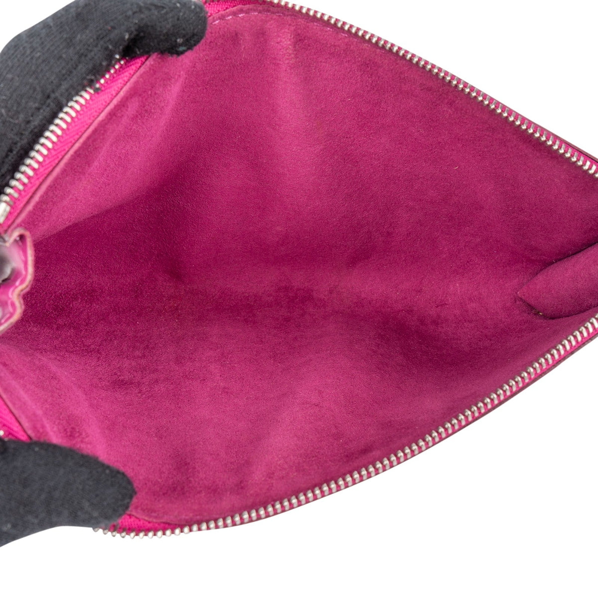 Louis Vuitton Pochette Accessoires aus fuchsiafarbenem Epi-Leder – Ansicht 10