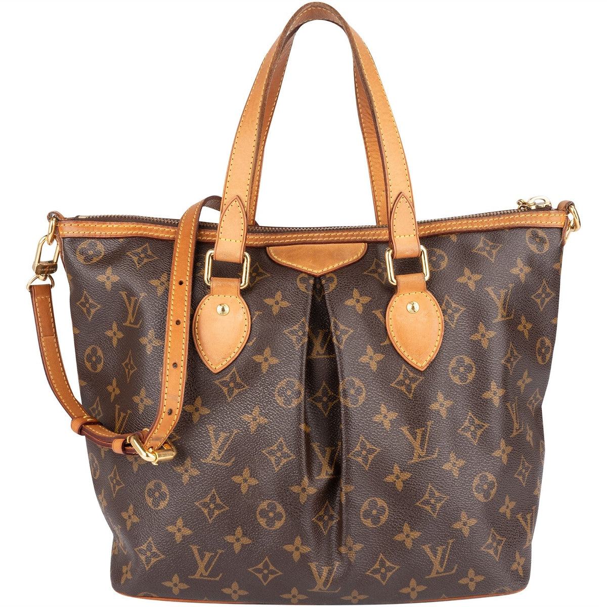 Louis Vuitton Monogram Canvas Palermo PM Shoulder Bag
