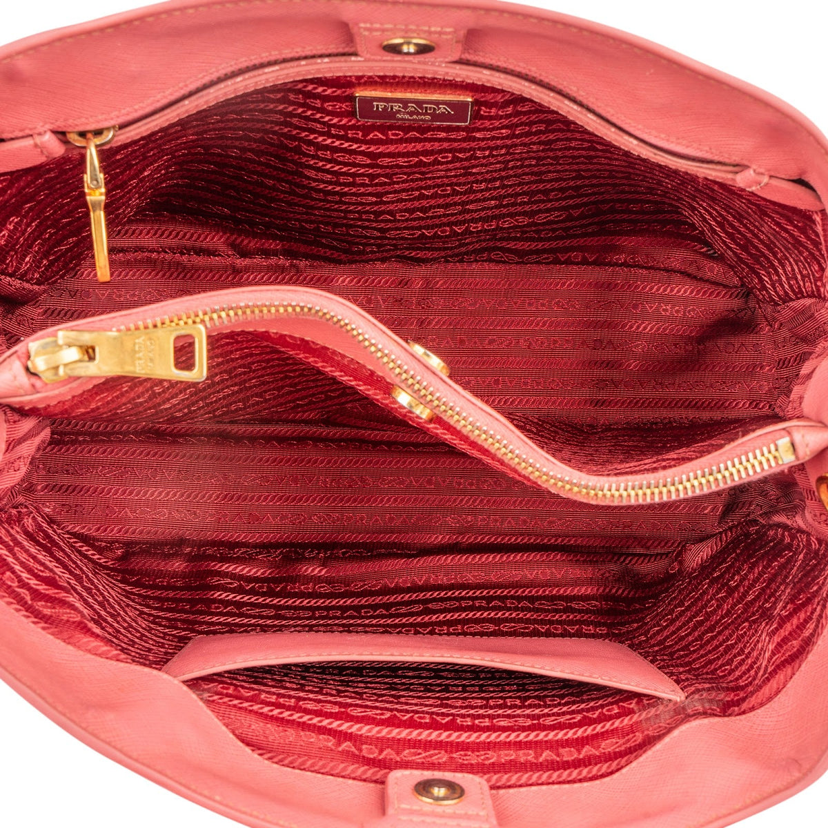 Prada Saffiano Leather Galleria Handbag