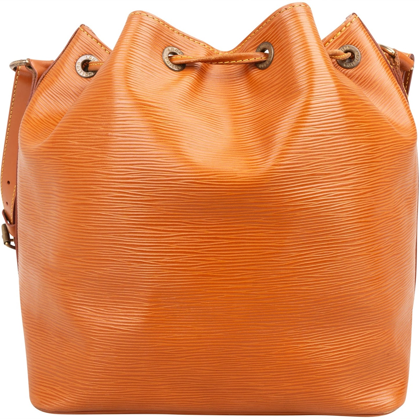 Louis Vuitton Cognac Epi Leather Sac Noé Petit Shoulder Bag