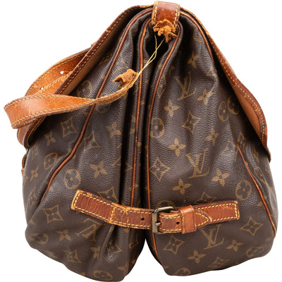 Louis Vuitton Monogram Canvas Saumur 35 Crossbody Bag