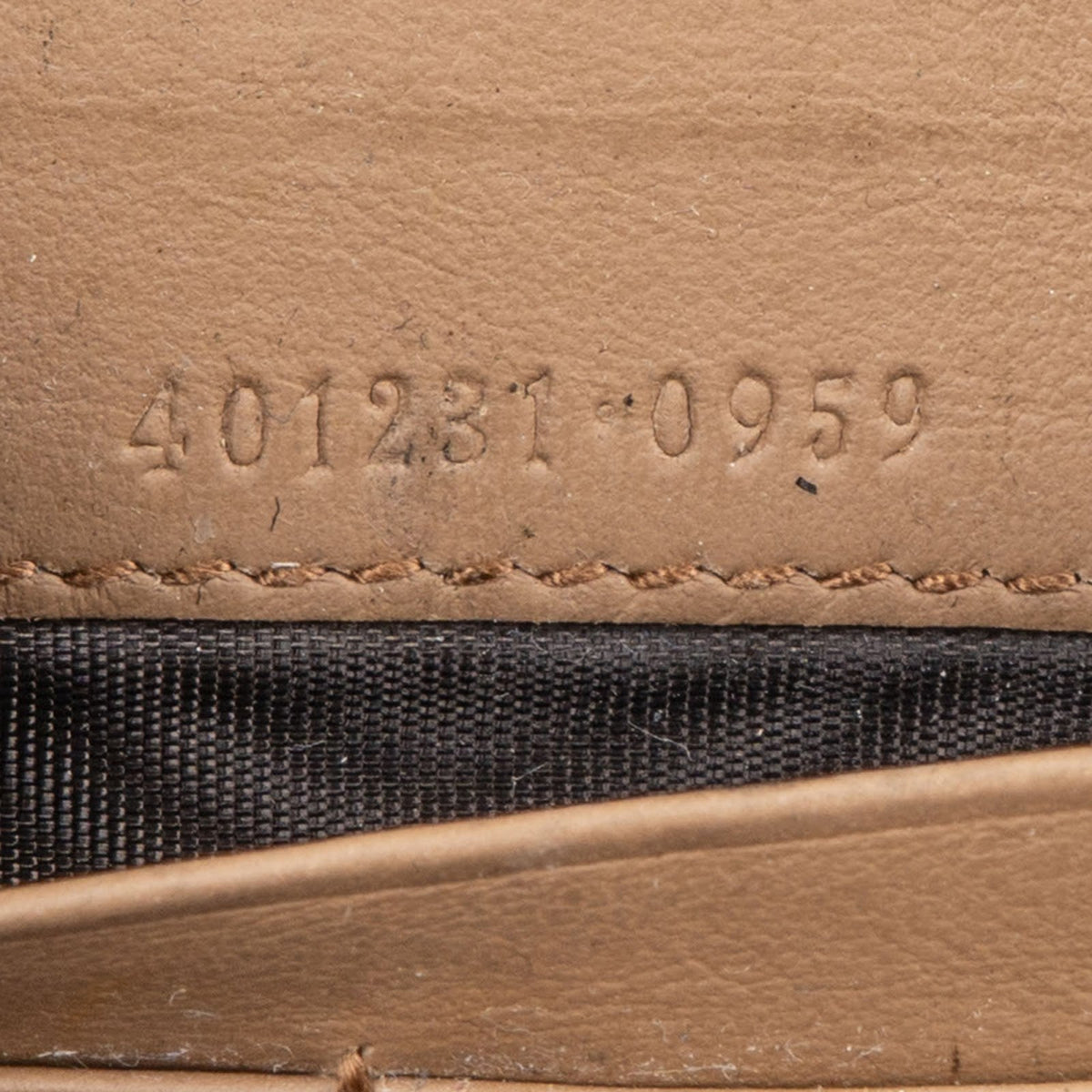 Gucci Monogram GG Supreme Canvas Dionysus Wallet On Chain Crossbody Bag
