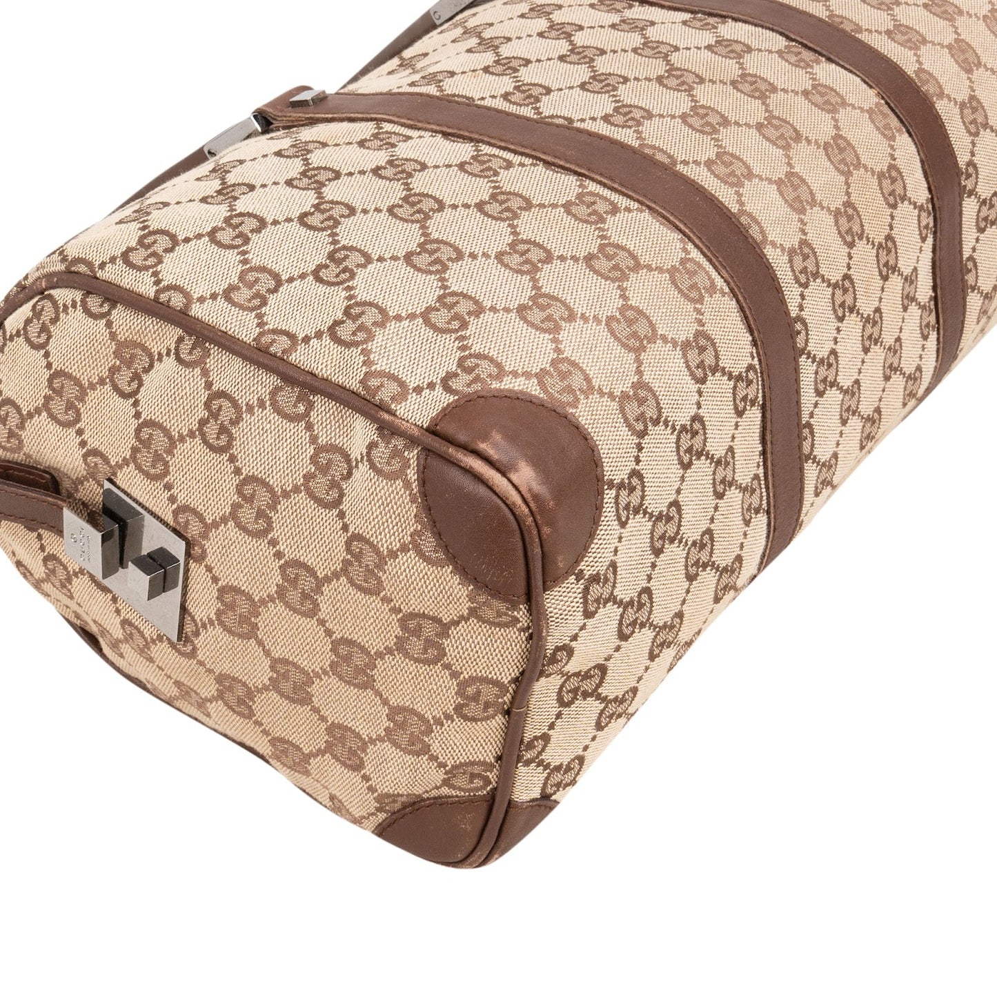 Gucci Monogram GG Boston Handbag