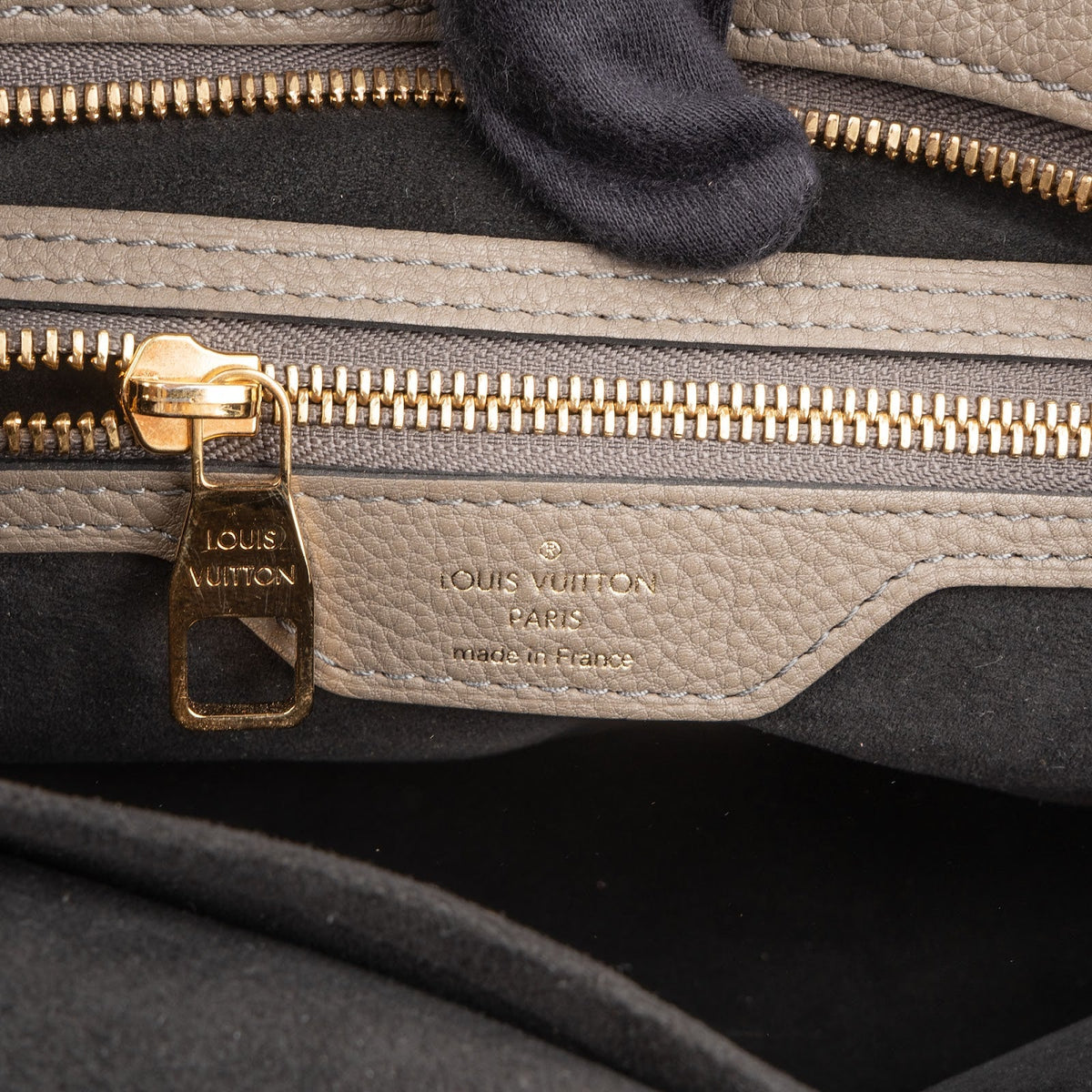 Louis Vuitton Monogram Mahina Leather Stellar PM Crossbody Bag