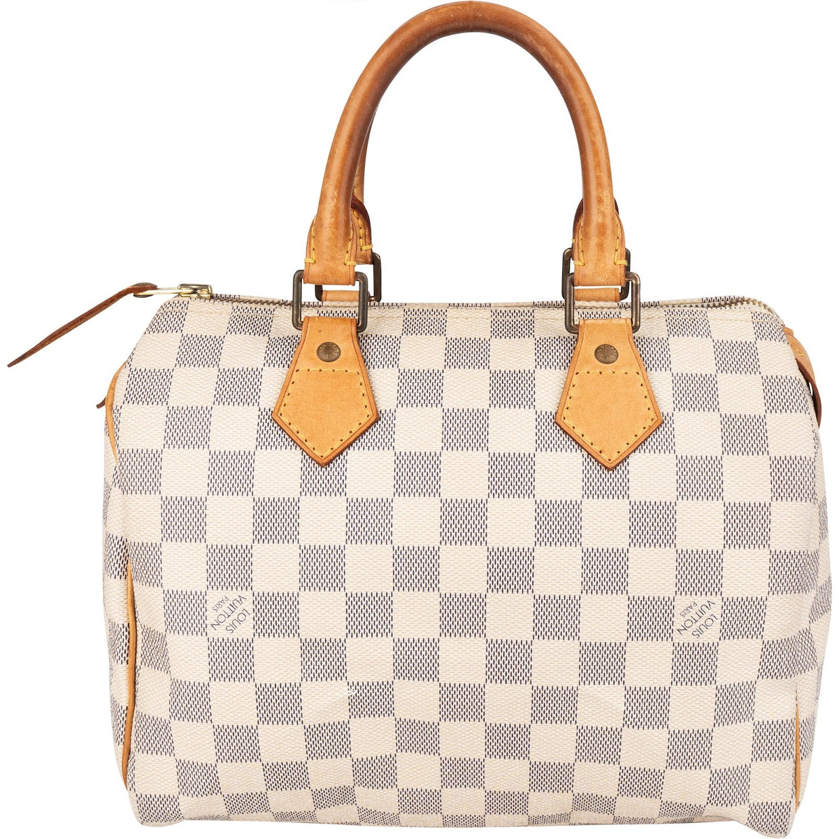 Louis Vuitton Speedy 25 aus Damier Azur Canvas – Ansicht 5