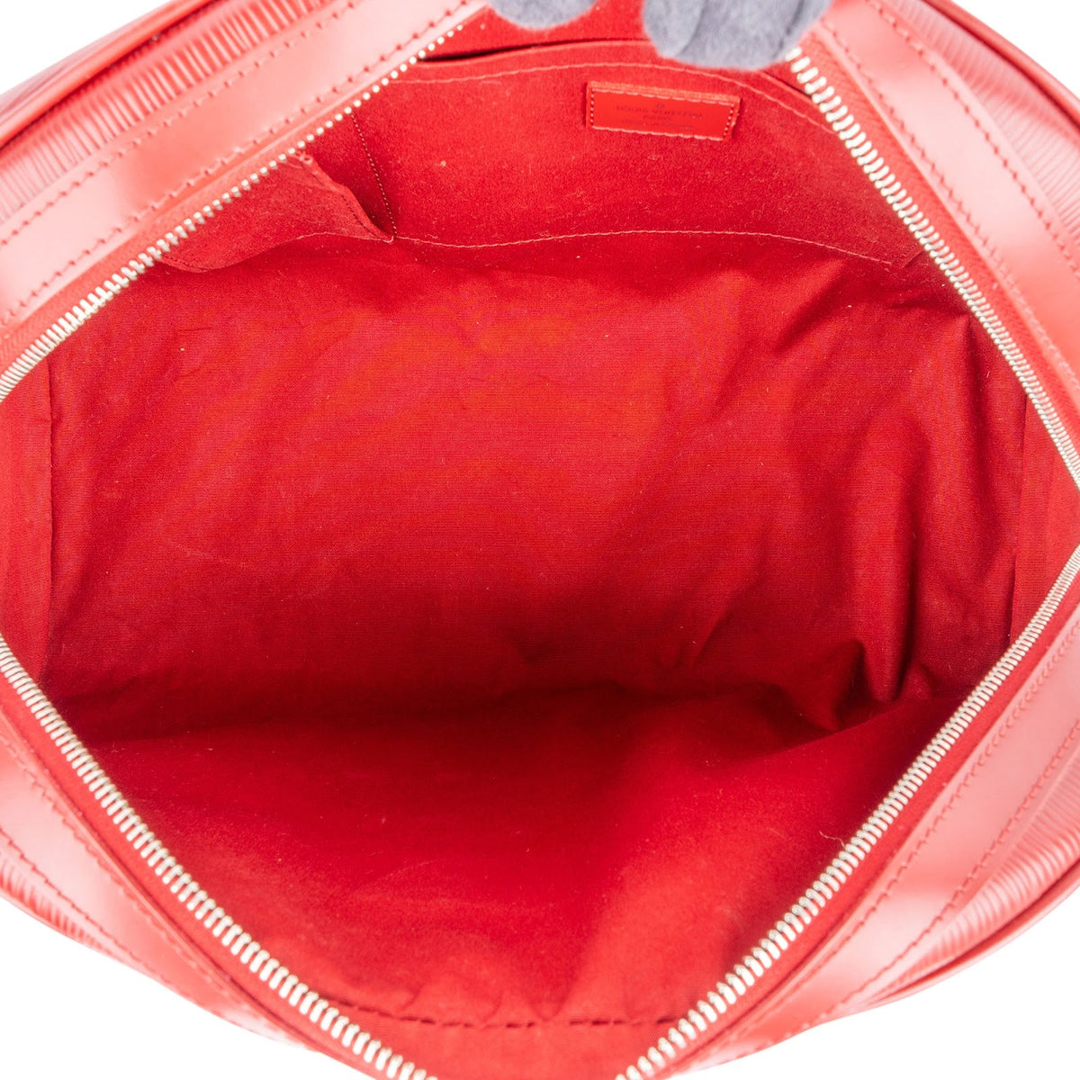 Louis Vuitton Montaigne GM aus rotem Epi-Leder – Ansicht 8