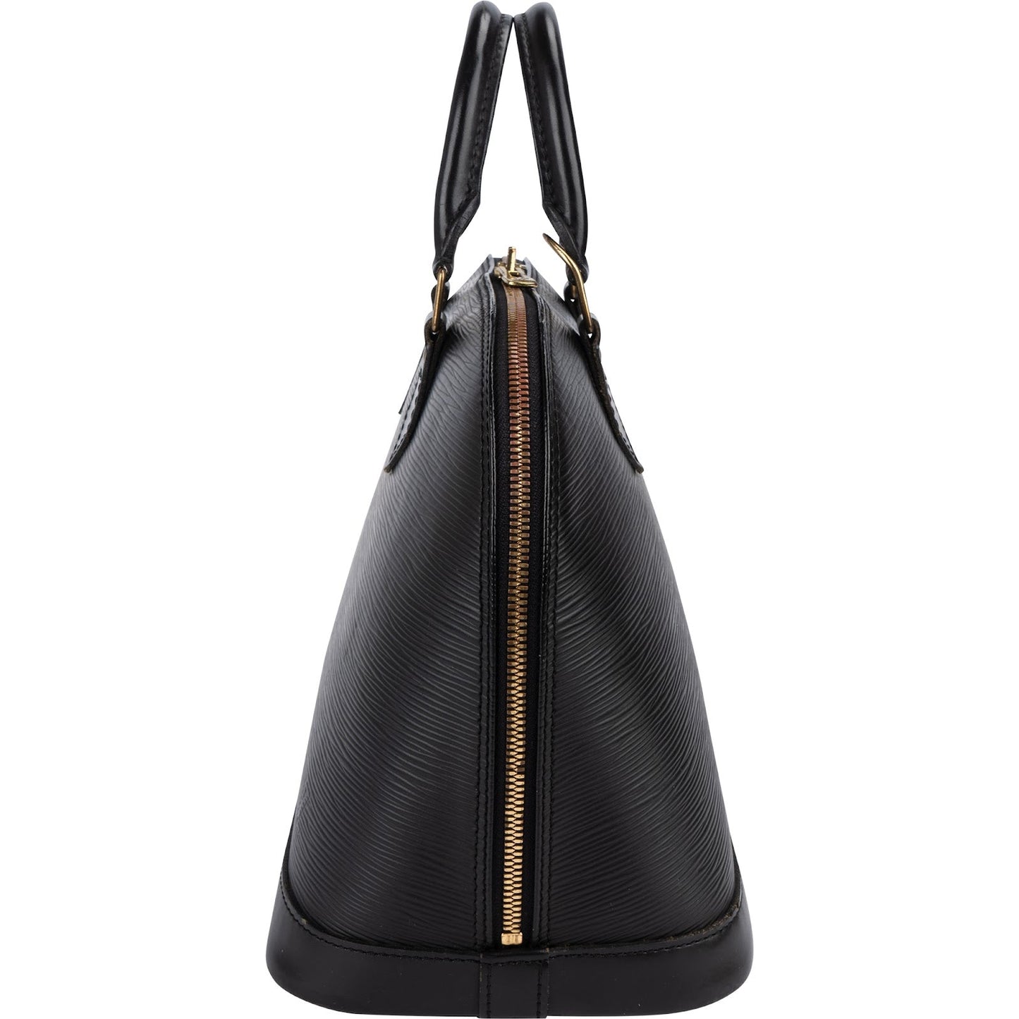 Louis Vuitton Noir Epi Leather Alma PM Handbag