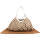 Gucci Monogram GG Canvas Abbey D-Ring Hobo Shoulder Bag