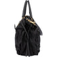 Prada Schwarz Tessuto Gaufre Drawstring Tote, Bild 4 von 13