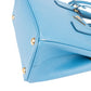 Prada Light Blue Saffiano Leather Galleria Small Handbag