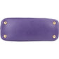 Prada Purple Saffiano Leather Galleria Handbag