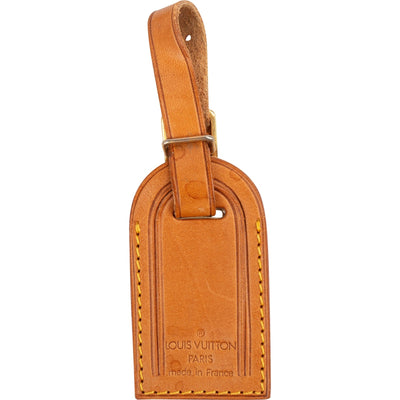 Louis Vuitton Vachetta Leather Luggage Tag