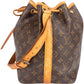 Louis Vuitton Monogram Canvas Sac Noé Petit Shoulder Bag