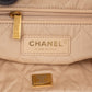 Chanel 22 White Quilted Lambskin Maxi Drawstring Shoulder Bag