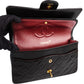 Chanel Quilted Lambskin 24K Gold Double Flap Shoulder Bag