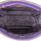 Prada Purple Saffiano Leather Galleria Handbag