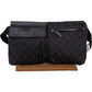 Gucci Black Monogram GG Belt Crossbody Bag